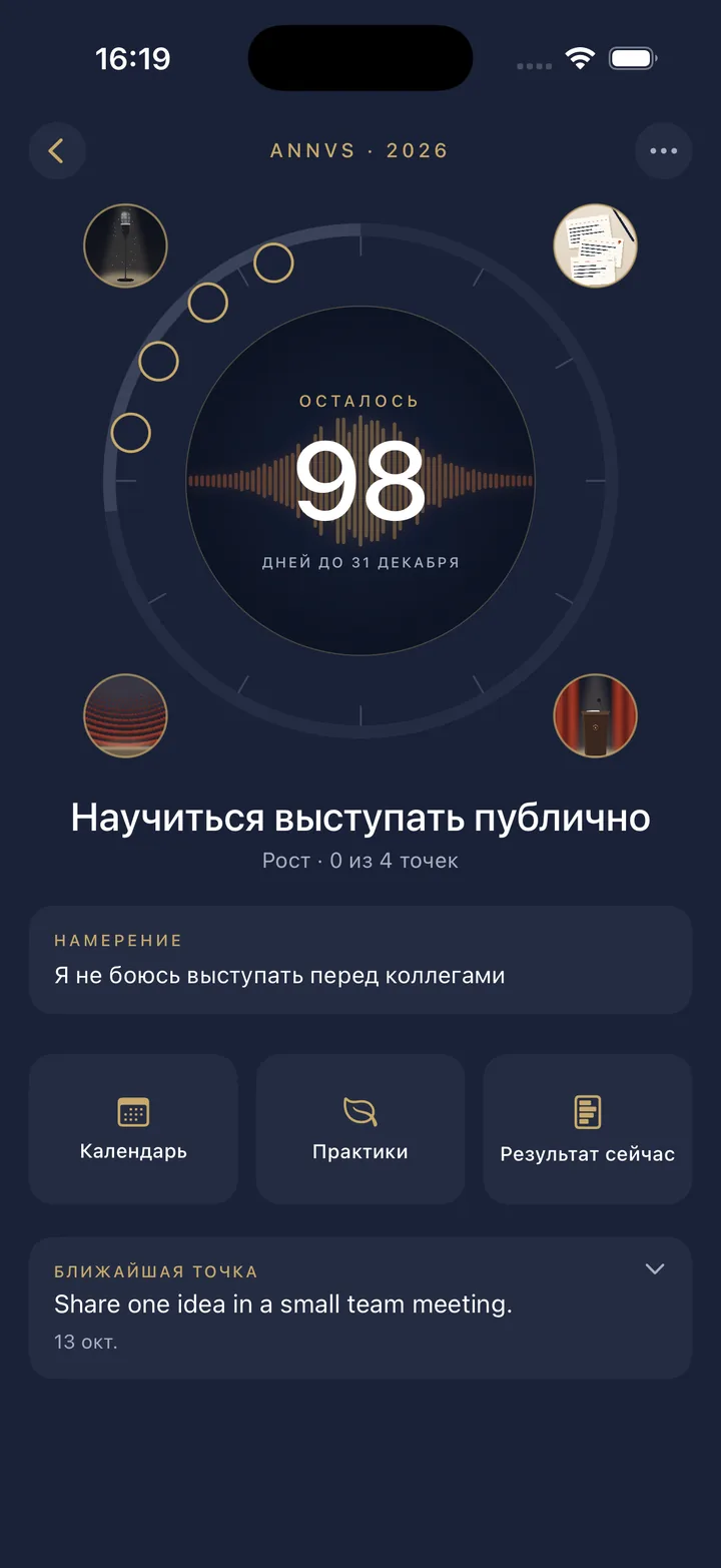 Vow: кольцо года с контрольными точками и фото-эталонами